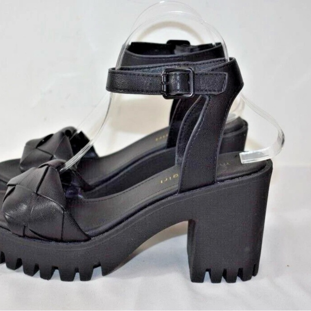Madden Girl Black Platform Heels